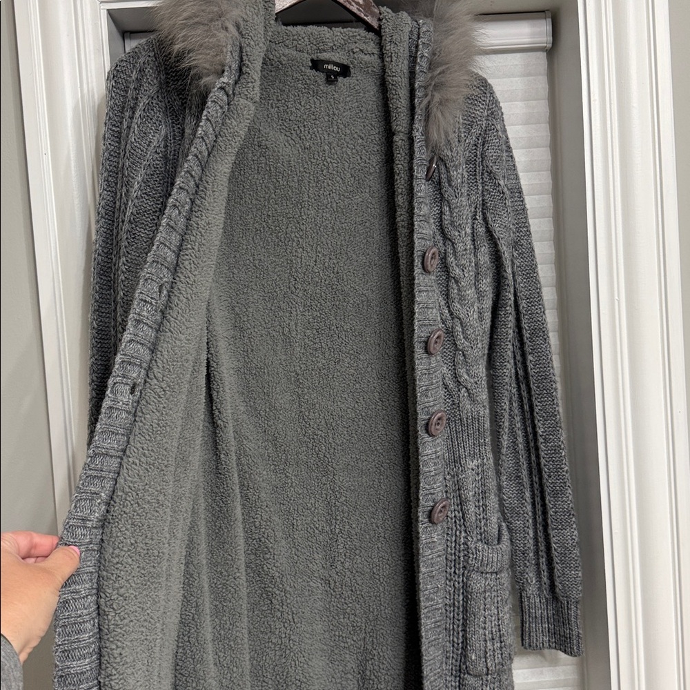 Wool sweater jacket - Picture 9 of 11